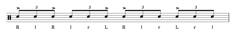 Triplet Sticking